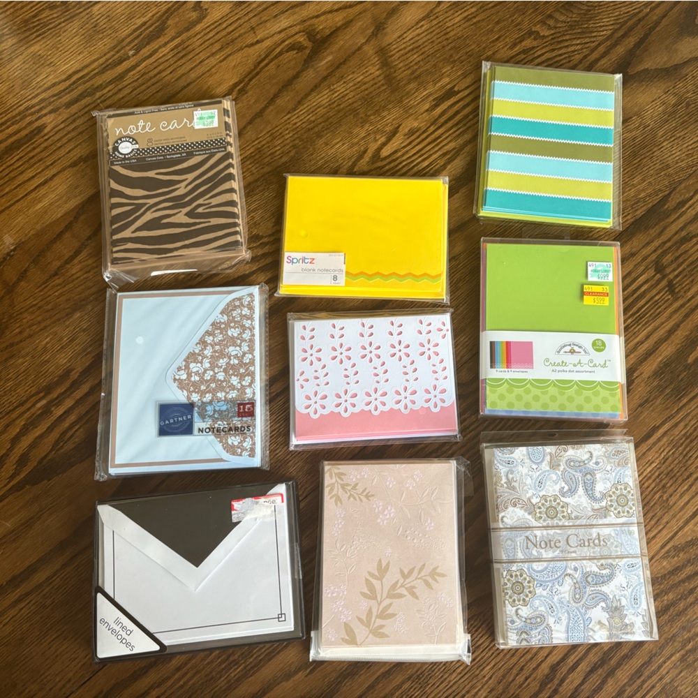Assorted Note Cards Set